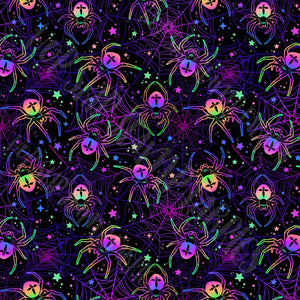 Neon Spiders