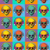 Popart Skulls