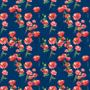 Poppy Garden Navy